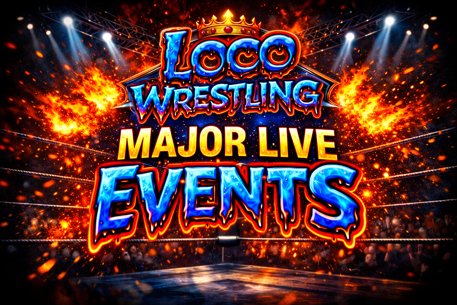 Loco Wrestling / LOCO Wrestling Major Live Events